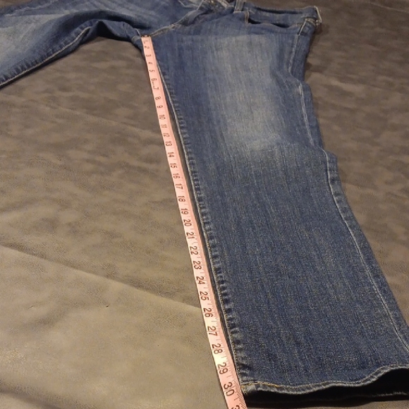 Lucky Brand Blue Straight Leg Jeans - Picture 4 of 9